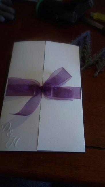  Ya estan las invitaciones 💜👏 - 1