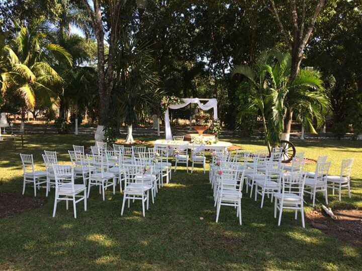  Como puedo decorar el jardín donde será nuestra boda - 5