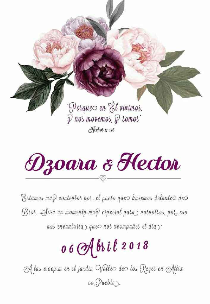  Invitaciones! Cual les gusta mas? - 1