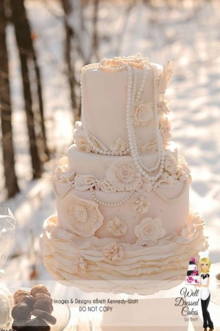 Pastel de bodas  - 2