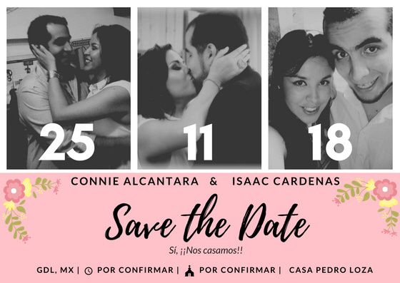 Mi Save the Date... 🎉 1