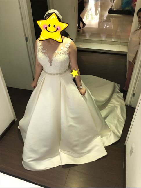 ¿cuanto gastaron en su vestido? 1