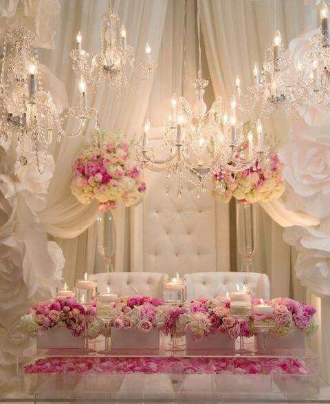 Ideas para decorar la mesa de novios - 10