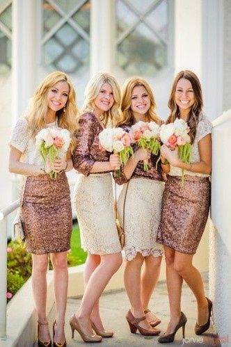 Damas de honor - Rose gold 20