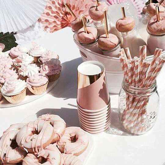  Ideas para baby shower en tono rose gold - 1