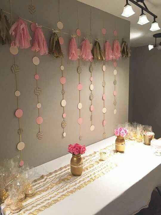  Ideas para baby shower en tono rose gold - 9