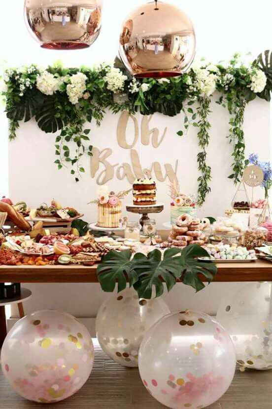  Ideas para baby shower en tono rose gold - 17