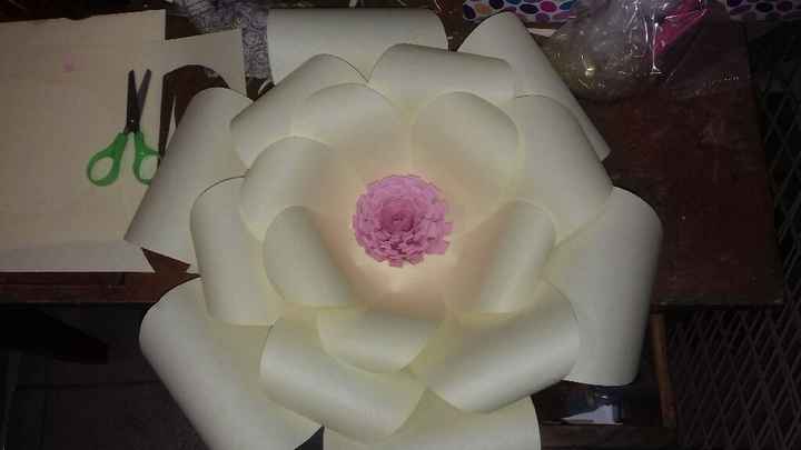Prueba de flores de papel - 2