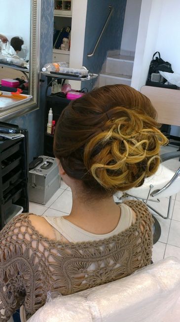 Mi prueba de peinado y maquillaje - 2