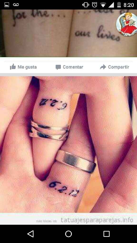 Tatuajes en pareja - 2