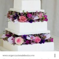 El tamaño del  pastel de la boda - 1
