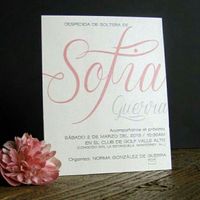 ¿Darás invitaciones para tu despedida de soltera? - 1