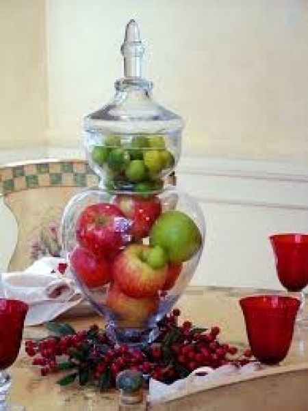 Centro de mesa frutal