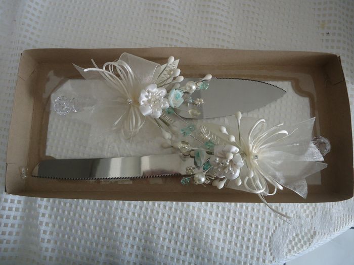 Nuestra pala y cuchillo para pastel