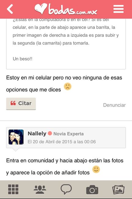 Como subir fotos - 1