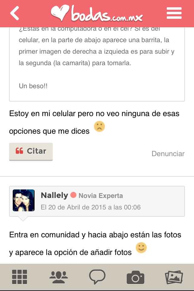 Como subir fotos - 1