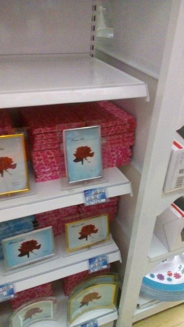 Los portarretratos para los numeradores de mesa