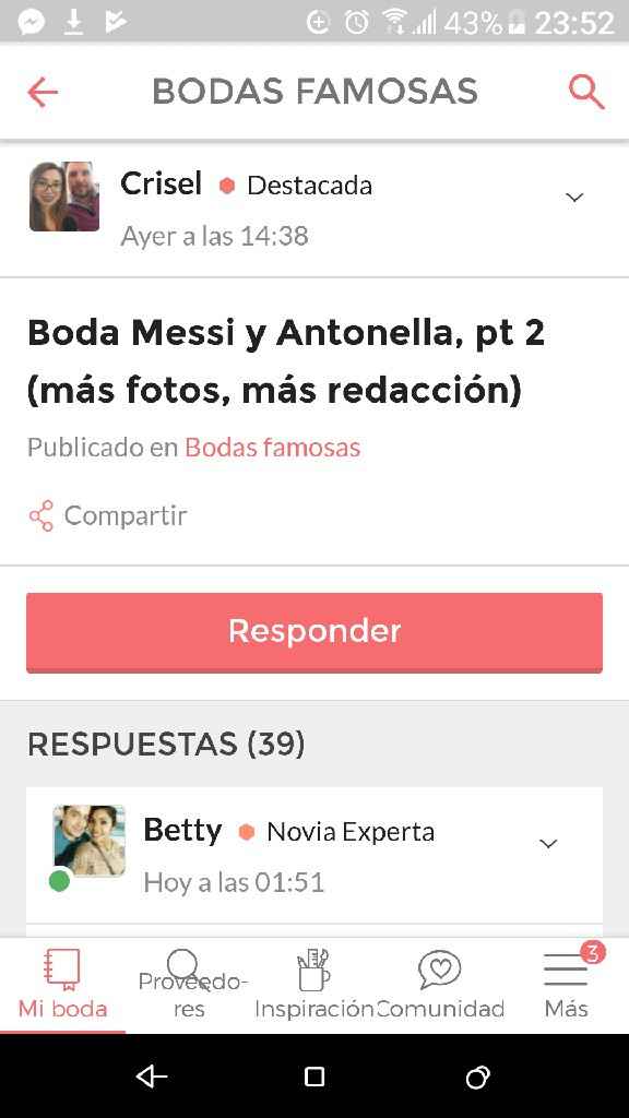 Se borran debates! y no puedo públicar - 4