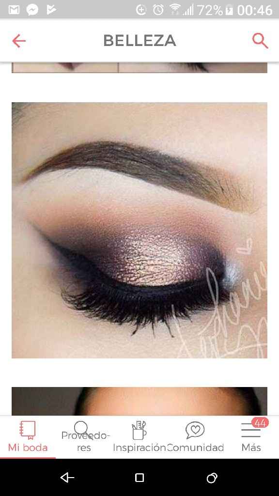 Maquillaje de ojos para novias - 1