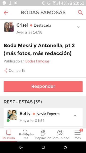 Se borran debates! y no puedo públicar - 4