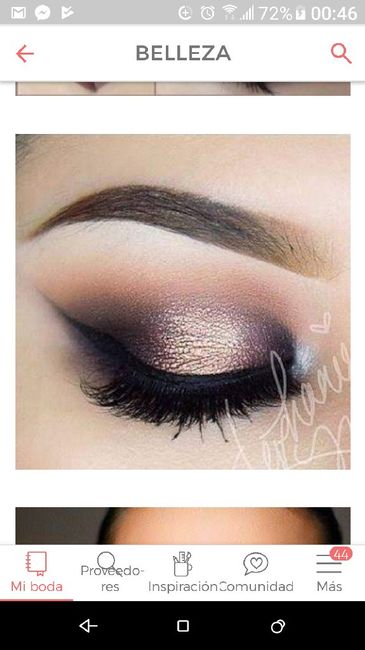 Maquillaje de ojos para novias - 1