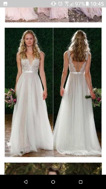 Vestido para boda civil - 1