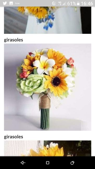 Ramos con girasoles - 1
