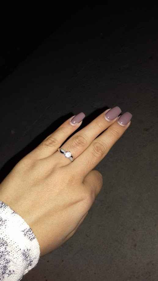 La primer foto de mi anillo