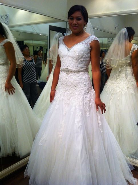 Tu vestido de novia en una sola palabra ;) - 1
