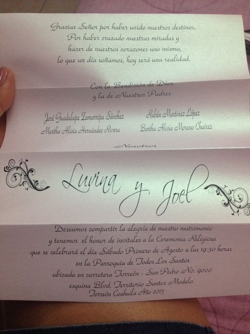 Mis invitaciones de cristal! :) - 3