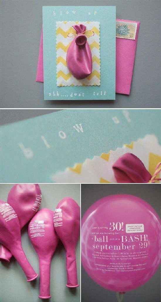 Ideas de invitaciones - 1