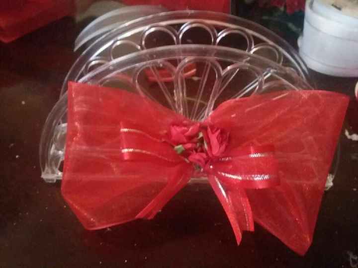 Por fin terminados mis centros de mesa - 2