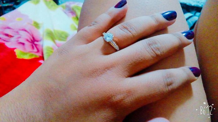 ¿como es su anillo de compromiso? - 1