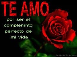 TE AMO...