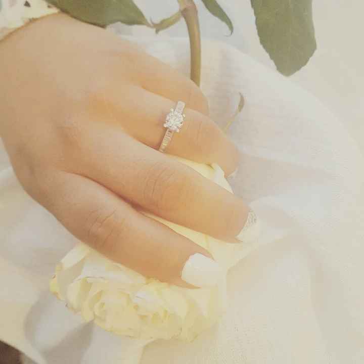 Mis fotos de mi anillo de compromiso... - 1