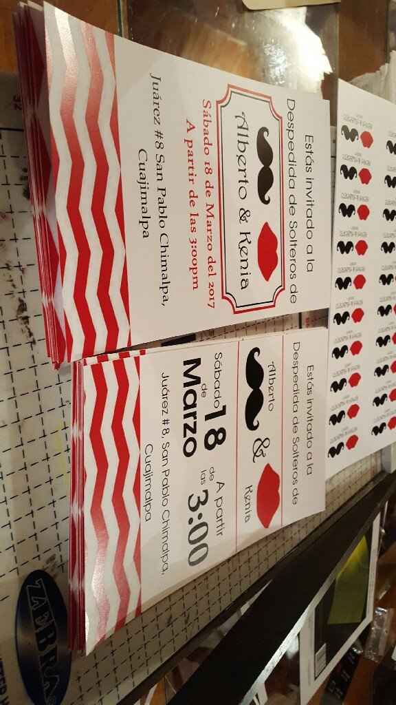 Mis invitaciones para despedida de solteros mixta - 1