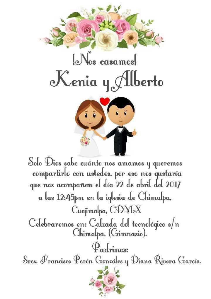 Invitaciones de boda en celular - 1