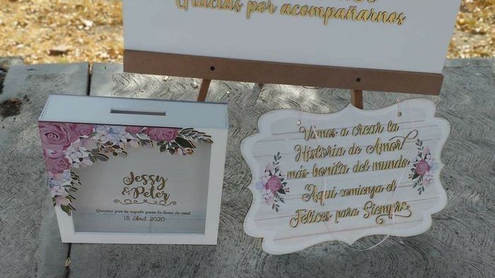 Letreros y alcancía para el gran dia 🥰🎉👏😉 3