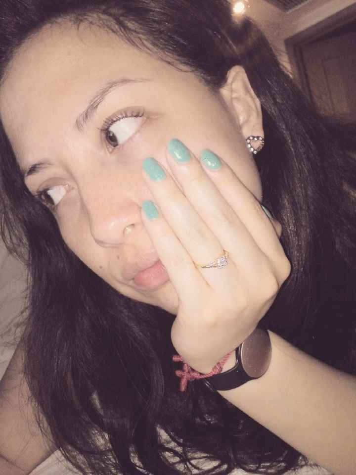 Si hubieras podido elegir el anillo de compromiso.. - 1