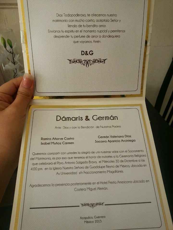 Muestren sus invitaciones! aqui la mía :) - 4