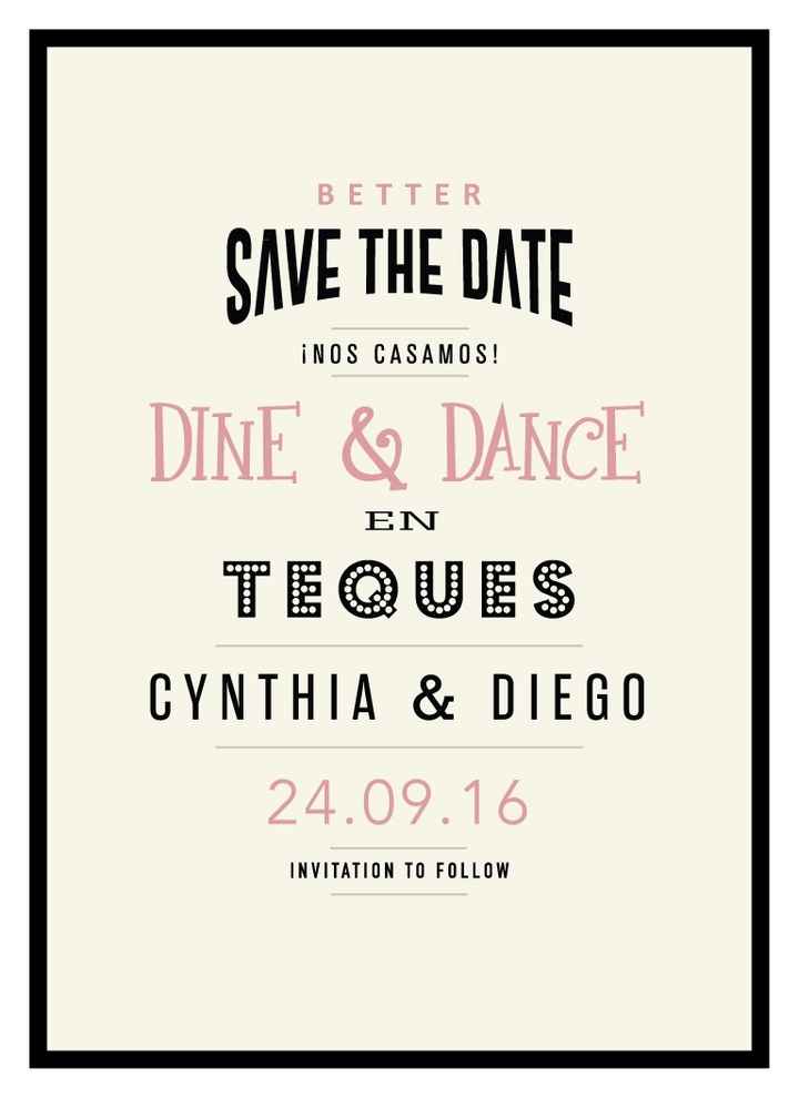 Save the date