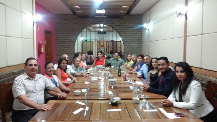 aquí todos los asistentes