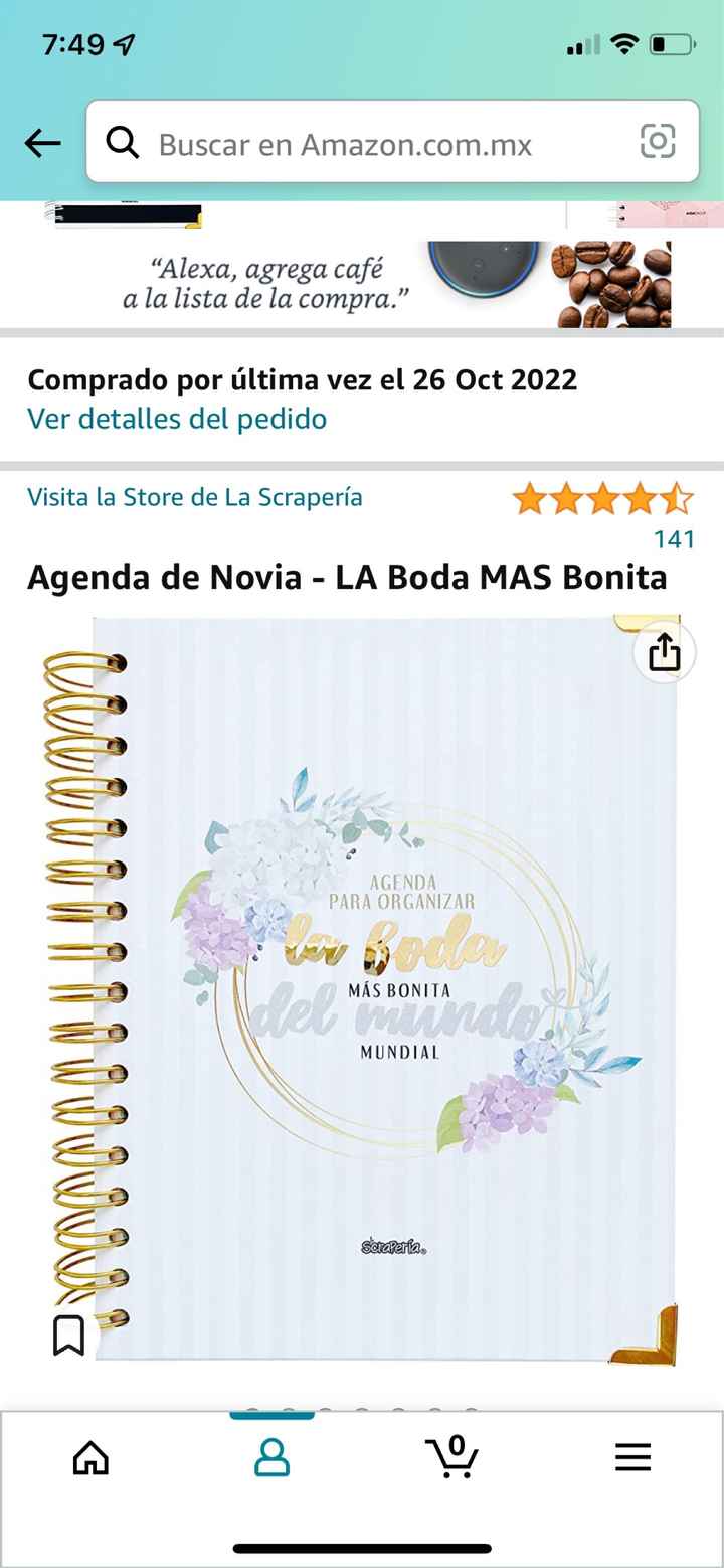 Agenda para la boda - 1
