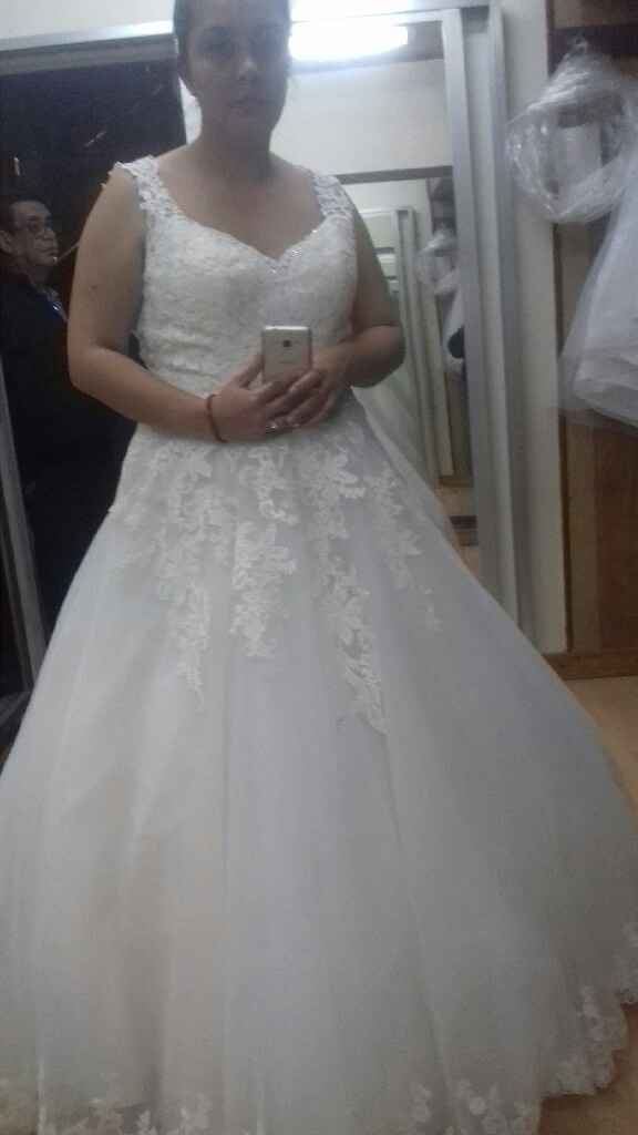 Promero prueba de vestido - 1