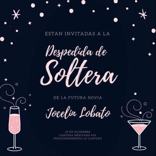  Invitación de despedida de soltera - 1