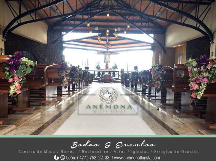  Arreglos florares iglesia - 1