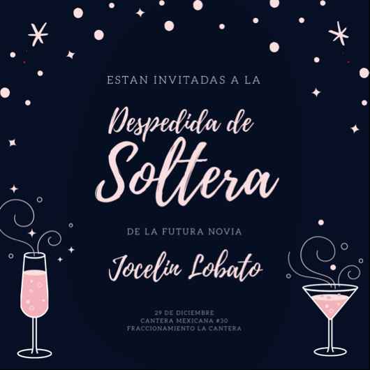  Invitación de despedida de soltera - 1