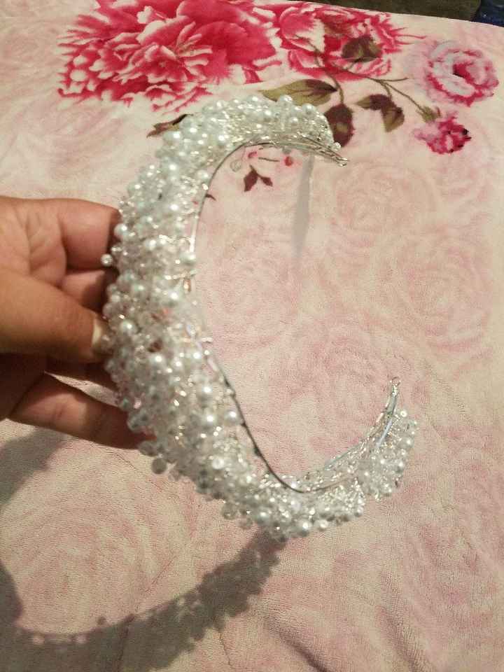 Tiaras para el dia de la boda. - 1