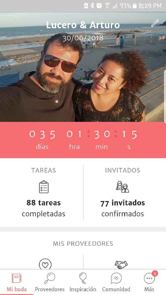Pocos dias, pocos invitados.... - 1
