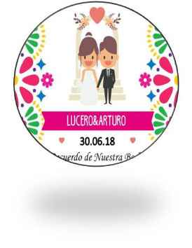 Etiquetas circulares